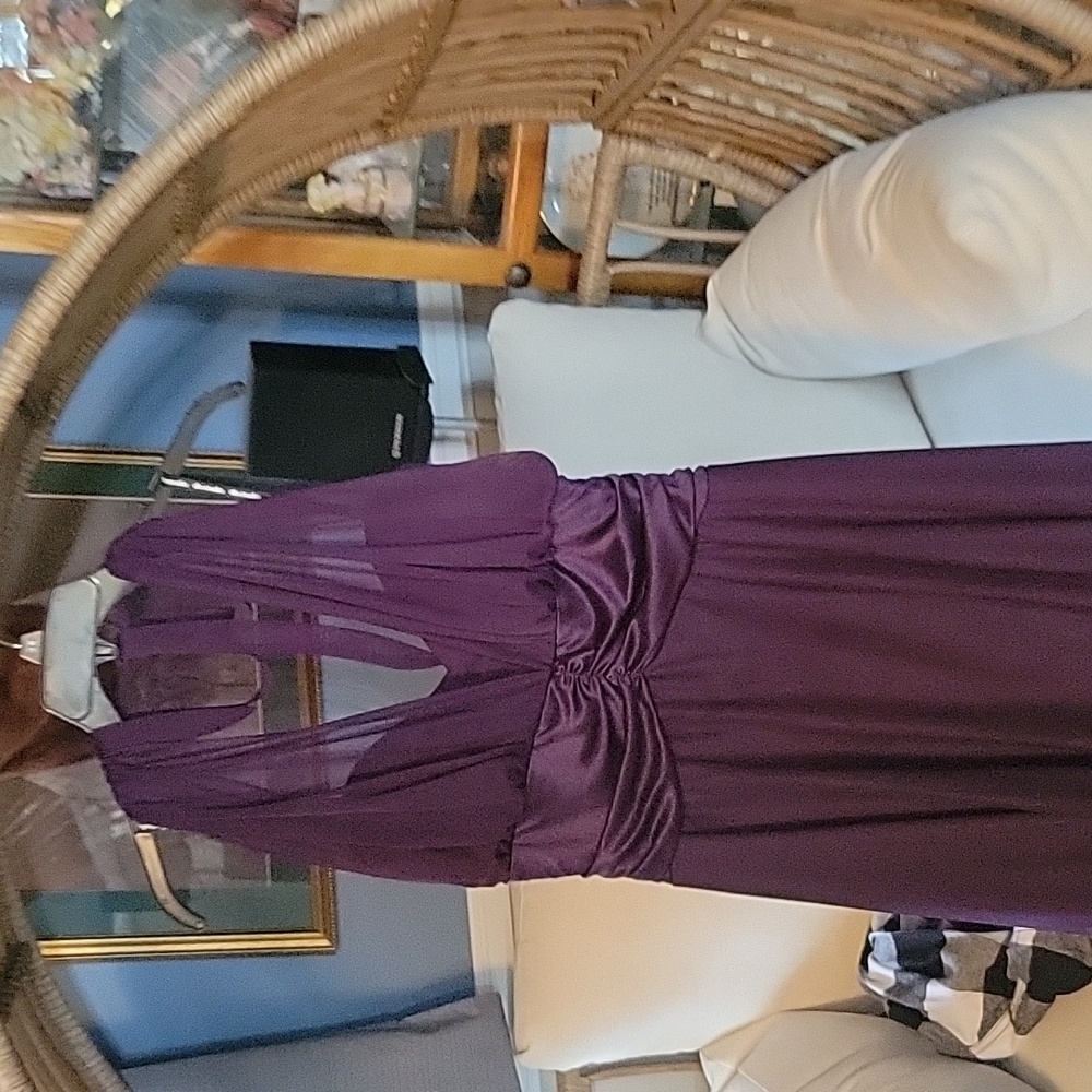 Purple brides maid dress ab studio 2xl brand new never worn